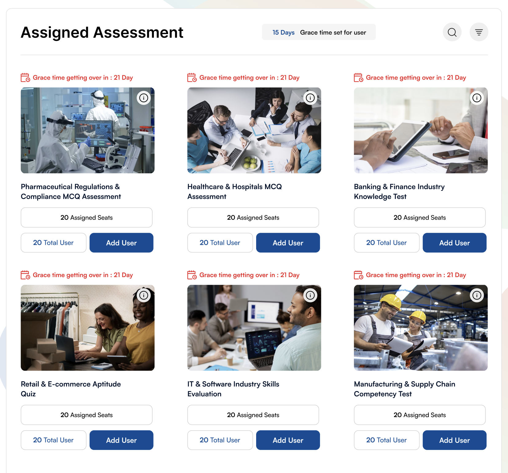 Assigned Assessment Management